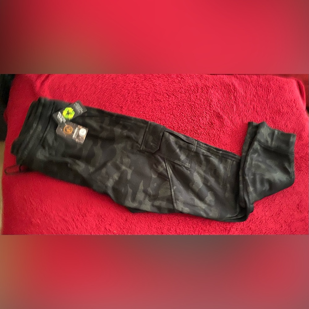 Camo Joggers Black/Grey Camo